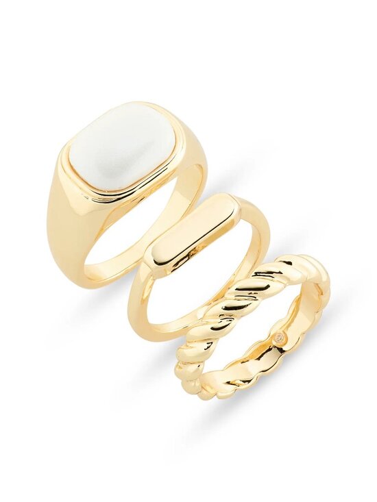 Nordstrom Rack Jewelry - NORDSTROM RACK Set of 3 Casual Rings